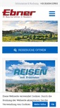 Mobile Screenshot of ebner.ag